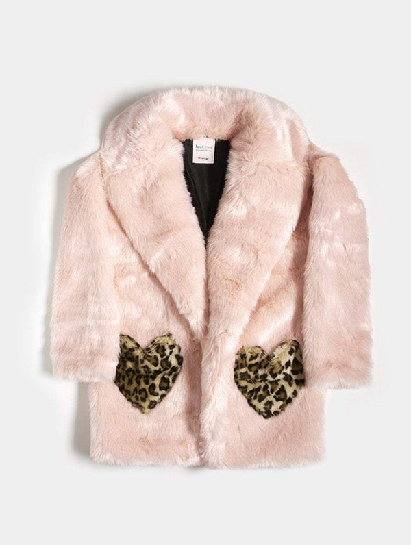 Skinnydip London | Wild Heart Coat | Faux Fur - Product Image Front