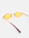 Skinnydip London | Yellow Frameless Sunglasses - Product Image 3