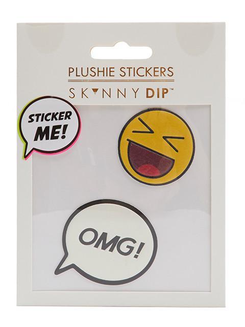Skinnydip Smiley Plushie Sticker