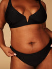 Skinnydip Swim Society Sydney Black Bikini Bottom Model Image 3