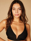 Skinnydip Swim Society Sydney Black Bikini Top Model Image 1