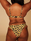Skinnydip Swim Society Sydney Leopard Bikini Bottoms Model Image 5