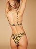 Skinnydip Swim Society Sydney Leopard Bikini Bottoms Model Image 2
