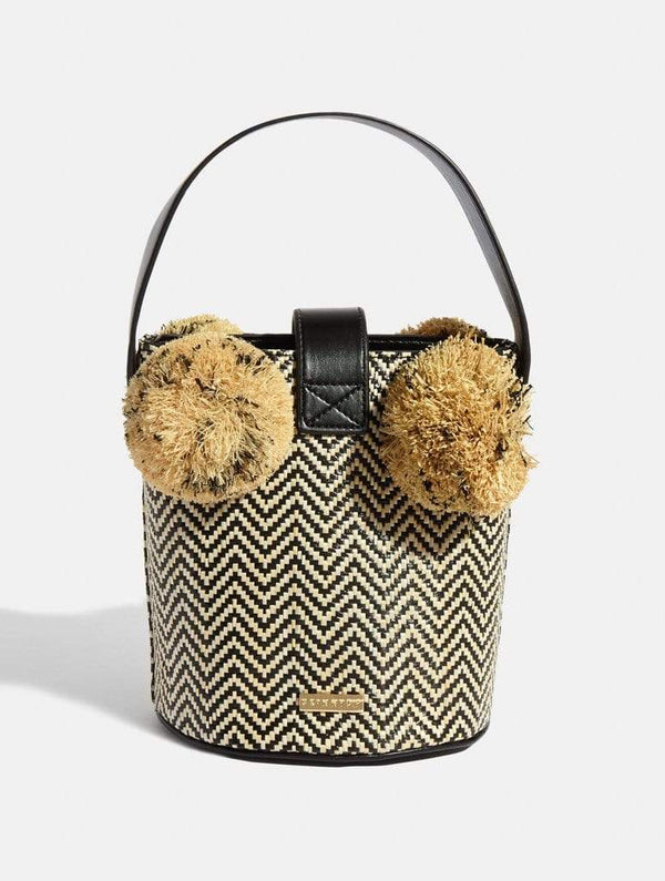 Skinnydip London | Winnie Raffia Tote Bag - Product View 3