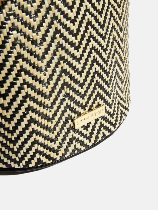 Skinnydip London | Winnie Raffia Tote Bag - Product View 5