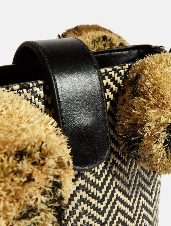 Skinnydip London | Winnie Raffia Tote Bag - Product View 2