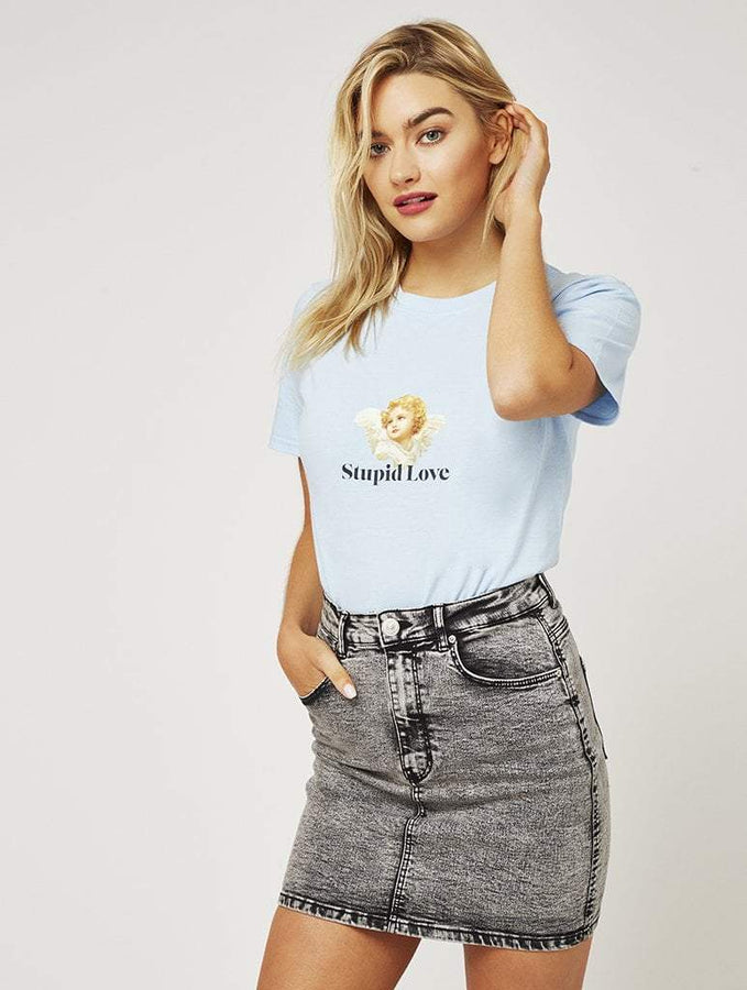 Skinnydip London | Stupid Love T-Shirt - Model Image 1