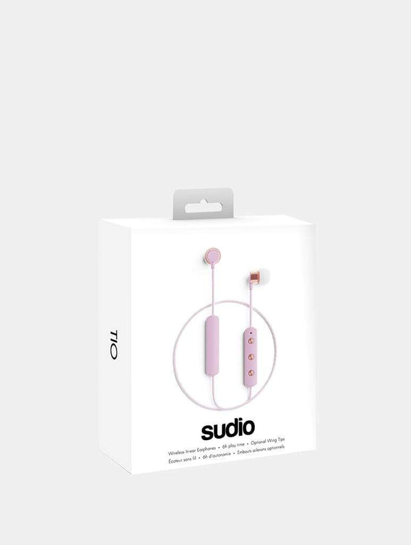 Skinnydip London | Tio Bluetooth Earphones in pink - Product View 3