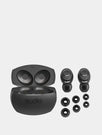 Skinnydip London | Tolv R Wireless Earphones in black - Product View 2