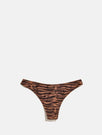 Skinnydip London | Swim Society Bermuda Zebra Print Bikini Bottoms - Product Image 2