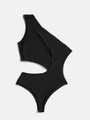 Skinnydip London | Swim Society Monaco Black Cut Out Swimsuit - Product Image 1