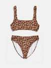 Skinnydip London | Swim Society Leopard Print Bikini Bottoms - Product Image 2