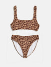 Skinnydip London | Swim Society Maldives Leopard Print Bikini Top - Product Image 3