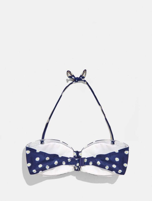 Skinnydip London | Swim Society Miami Daisy Print Bikini Top - Product Image 4
