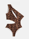 Skinnydip London | Swim Society Tiger Monaco Swimsuit - Product Image 2