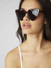 Skinnydip London | Tort Heart Sunglasses - Model Image