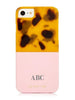 Skinnydip London | Personalised Pink Tort Case - Front
