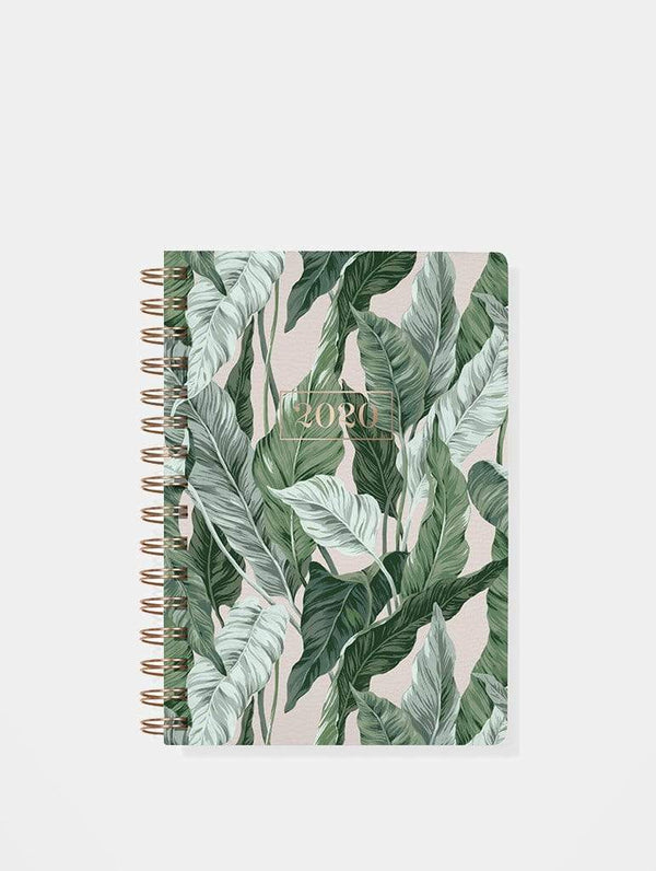 Skinnydip London | Fringe Studio 2020 Banana Leaf Planner - Product View 1