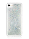 Skinnydip London | Silver Glitter Star Case - Front