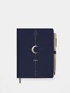 Skinnydip London | Moon Faux Leather Journal With Pen - Product View 1